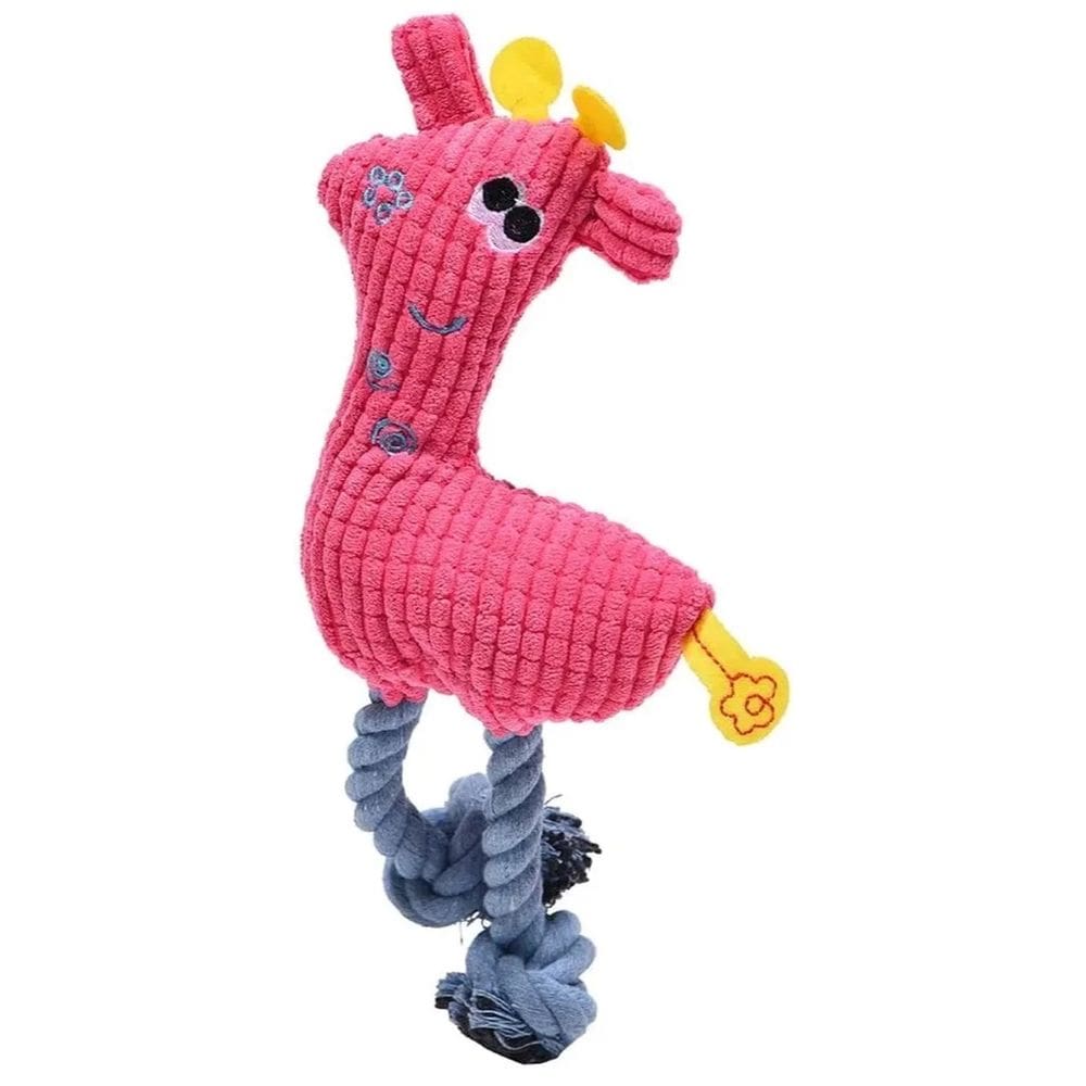 Mordedor de Pelucia Pet Cao Gato Brinquedo com Apito Animal de Estimaçao Seguro Entretenimento