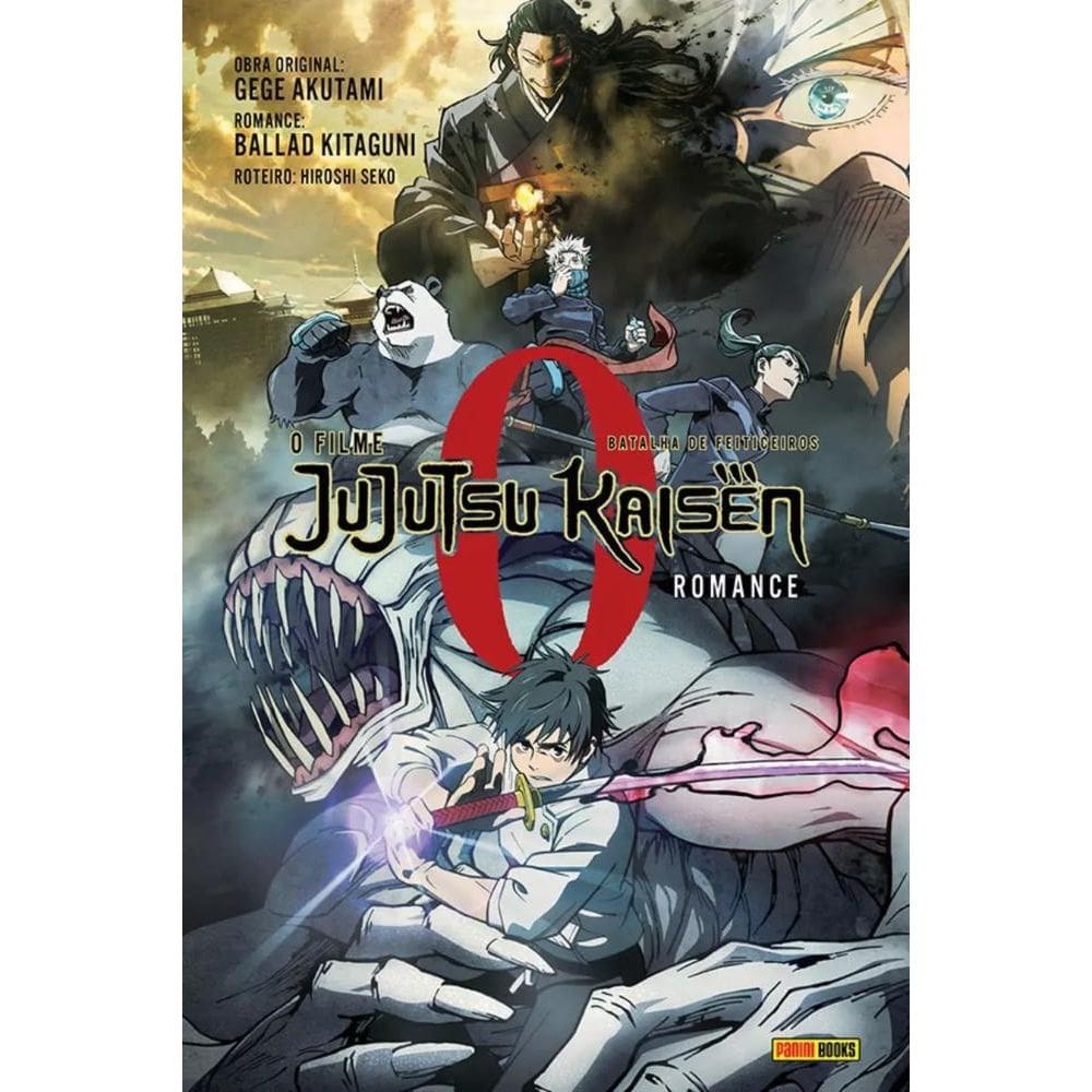 Jujutsu Kaisen: Batalha De Feiticeiros 0 - Novel