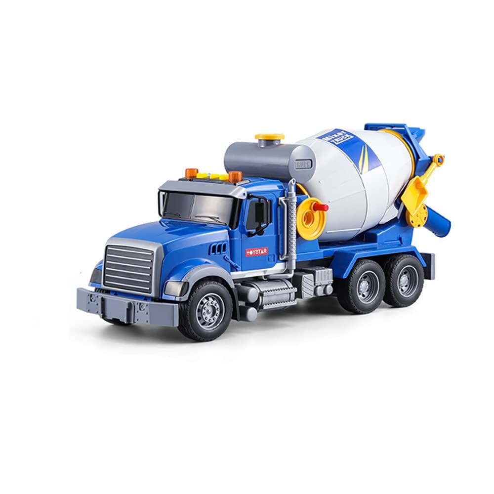 Caminhão misturador de cimento de brinquedo haomsj Big com luzes e sons