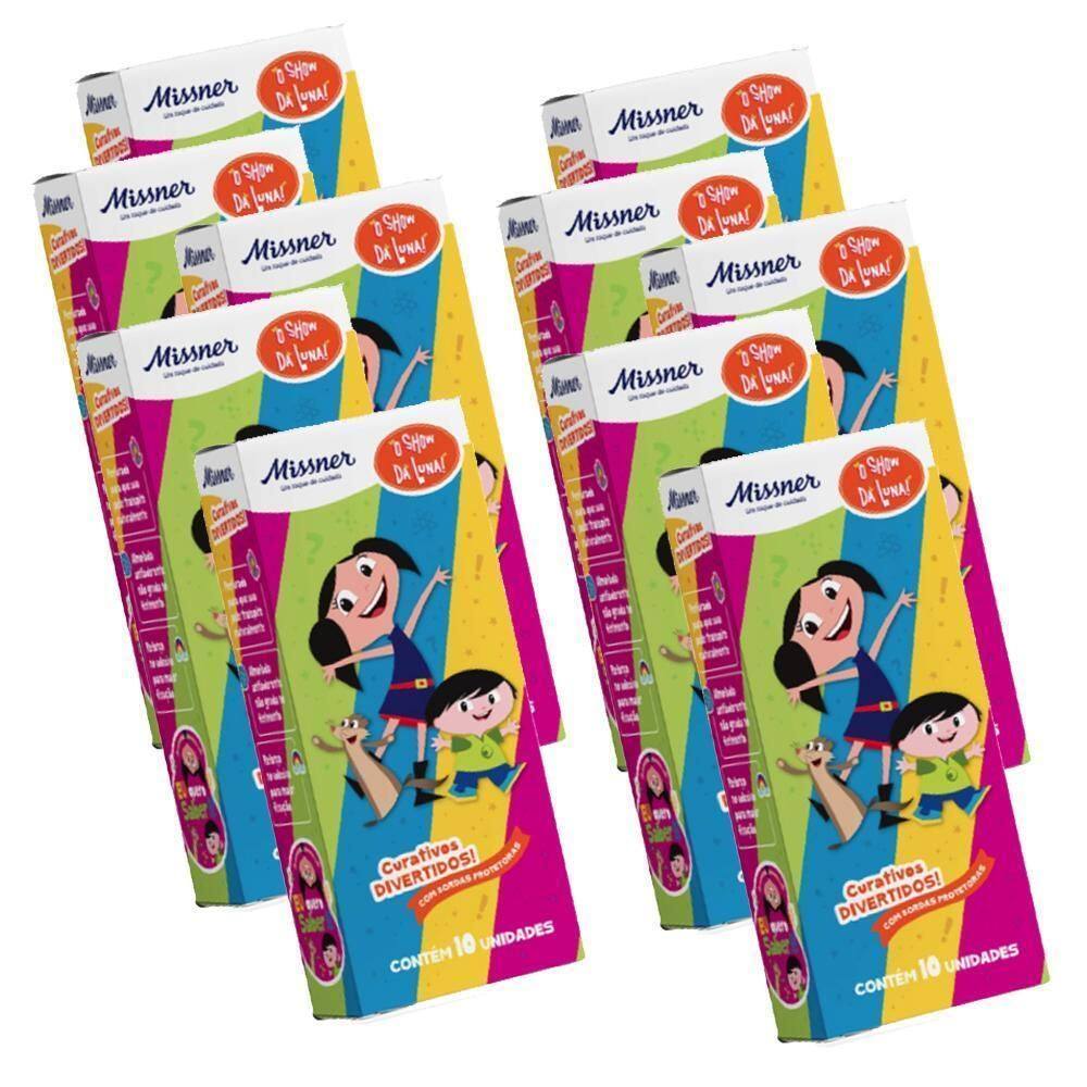 Curativo Divertido Band Aid Infantil Show Da Luna 10 Caixas
