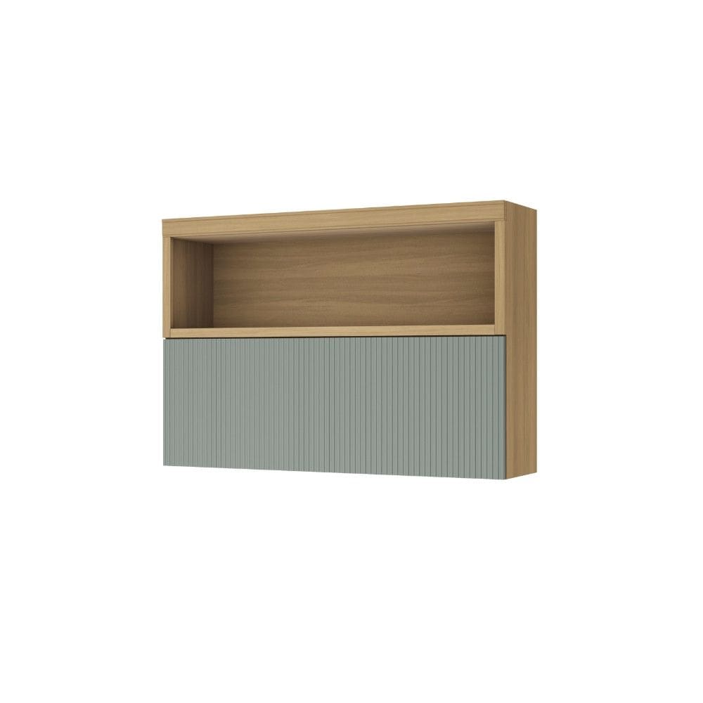 Armário Aéreo 120cm 1 Porta 100 MDF Marquesa Nesher