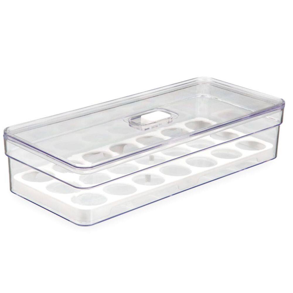 Organizador De Alimentos Porta 21 Ovos 3,6 Lts 34Cm Tampa