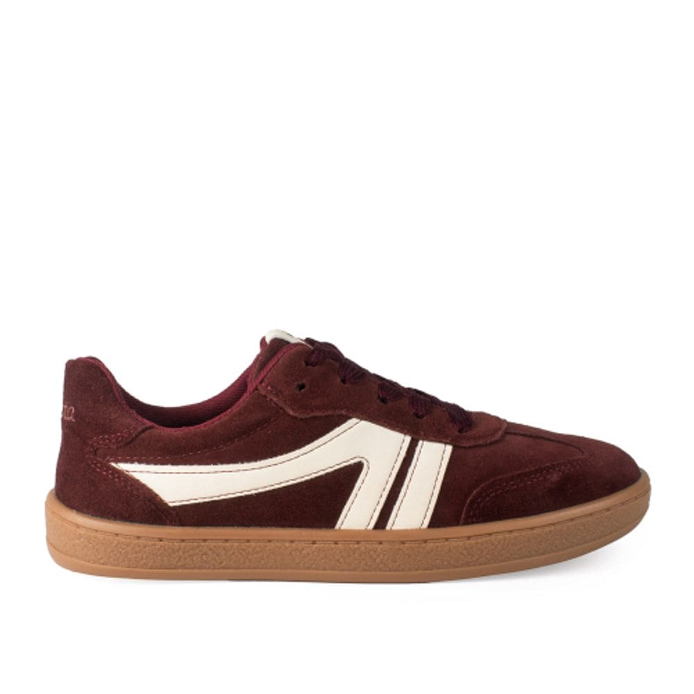 Tênis Casual Em Couro Dakota Lançamento Design Retrô College DA991
