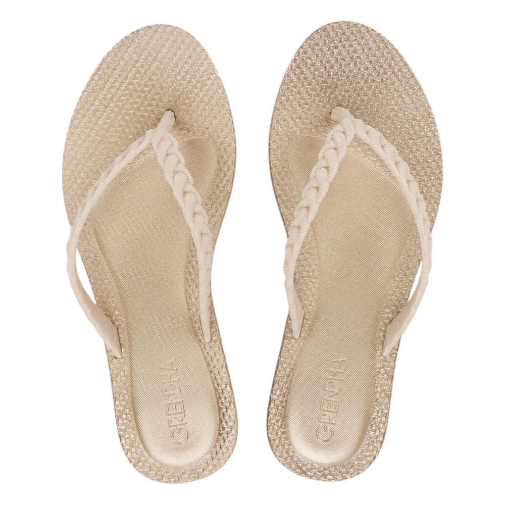 Chinelo Rasteiro Feminino Estilo Todo Dia Glam Grendha