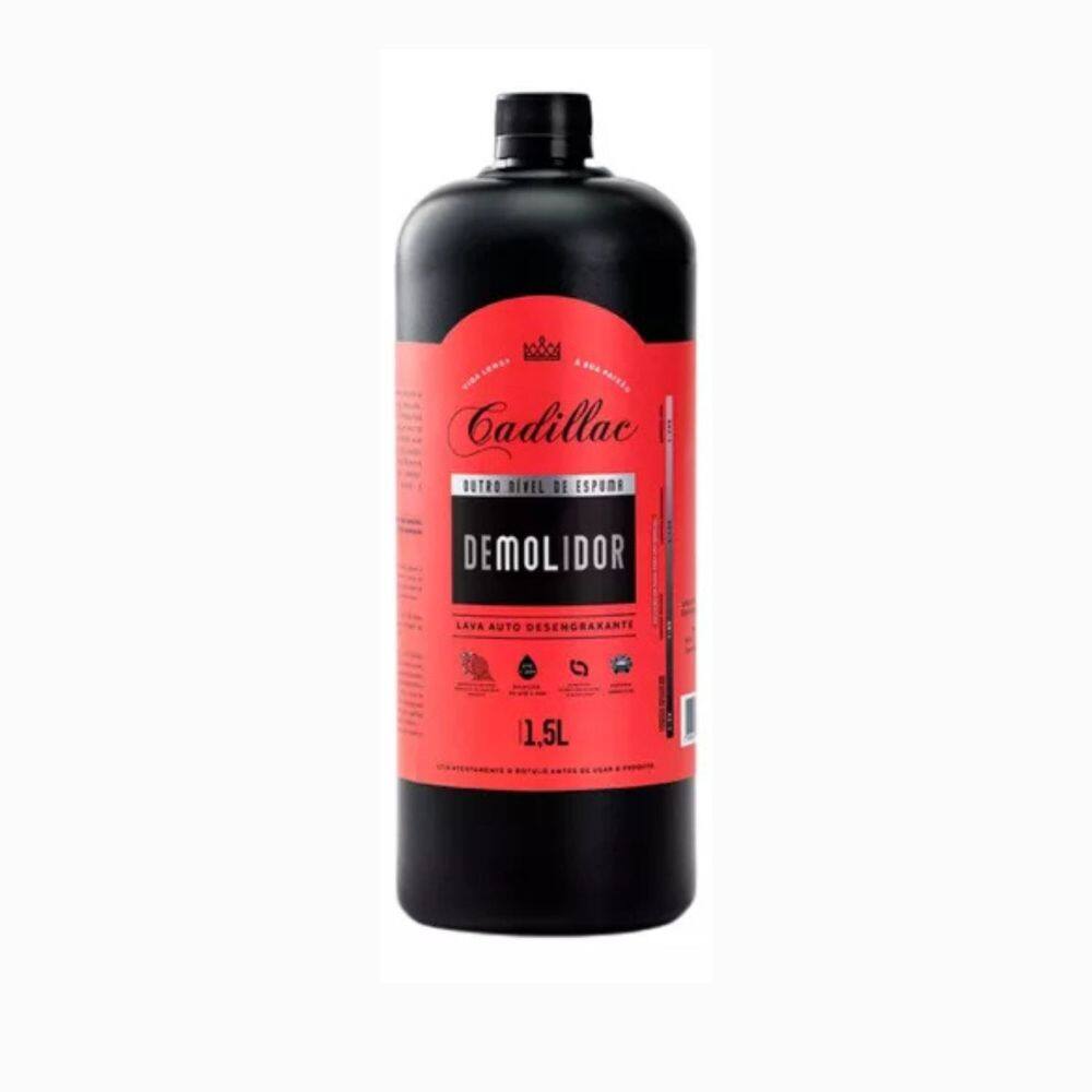 Demolidor Shampoo Automotivo Desengraxante Pré-Lavagem Sujeira Pesada 1,5L Cadillac