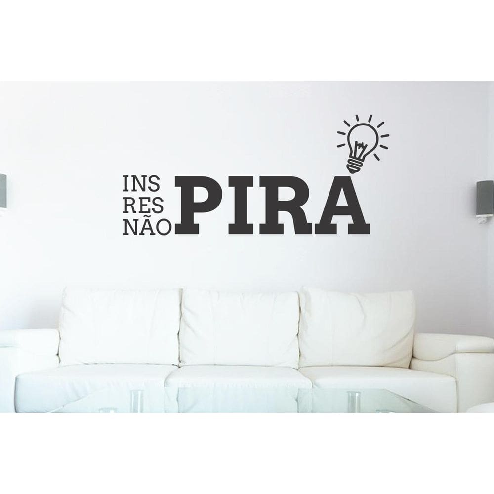 Adesivo Decorativo De Parede Frase Inspire, Respire...