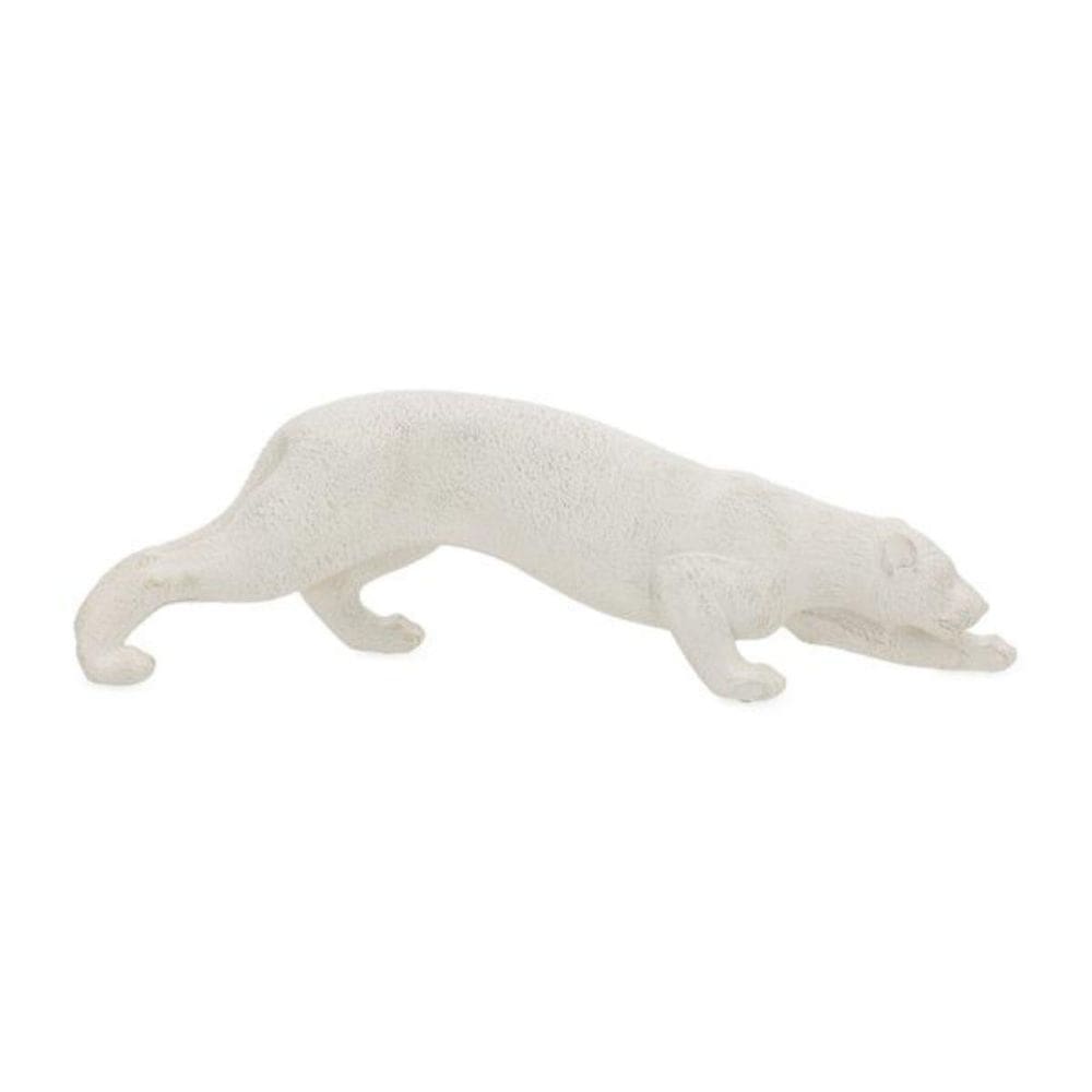 Escultura Em Poliresina Pantera 13X41X7,5Cm 19408 Mart