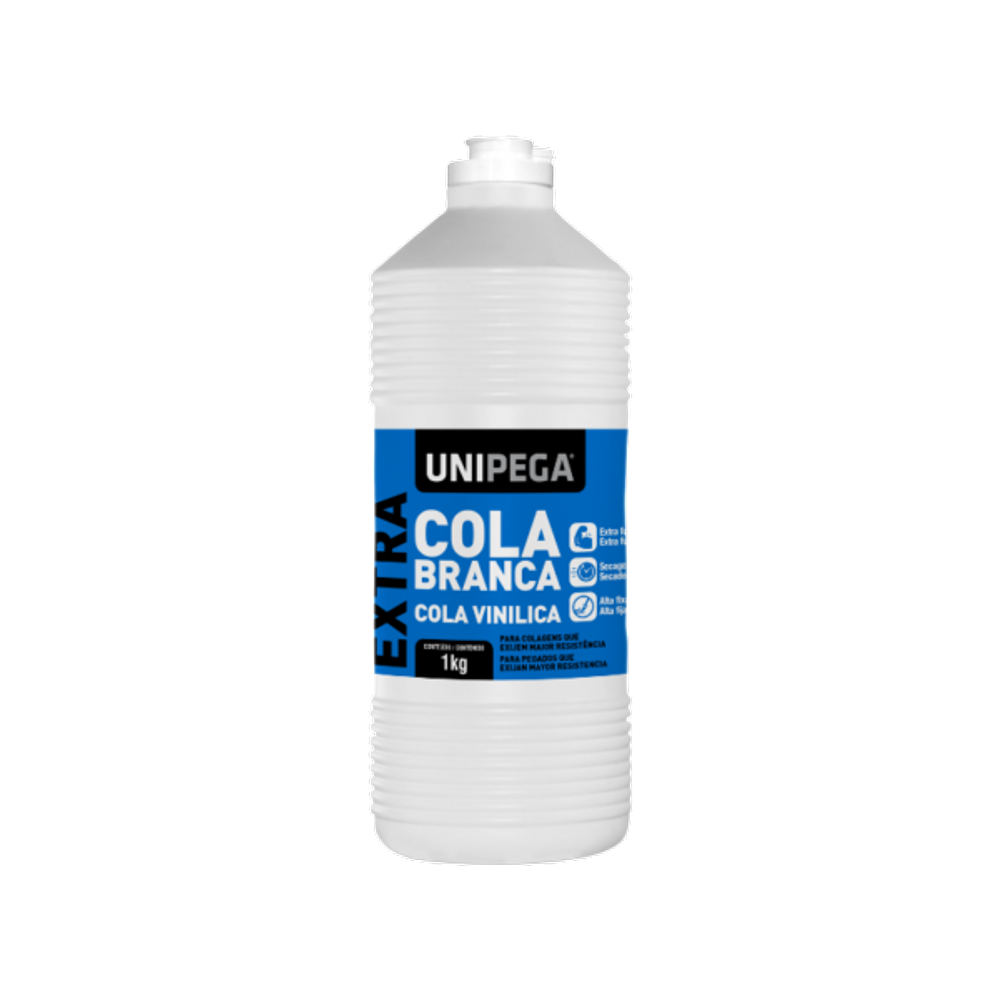 Cola Pva Extra Forte 1KG - Unipega