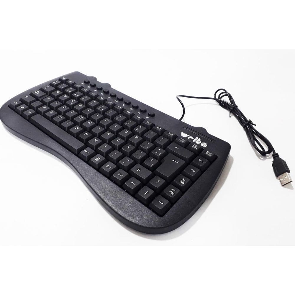 Teclado Mini Portátil Multimídia Usb 98 Teclas Wb-770