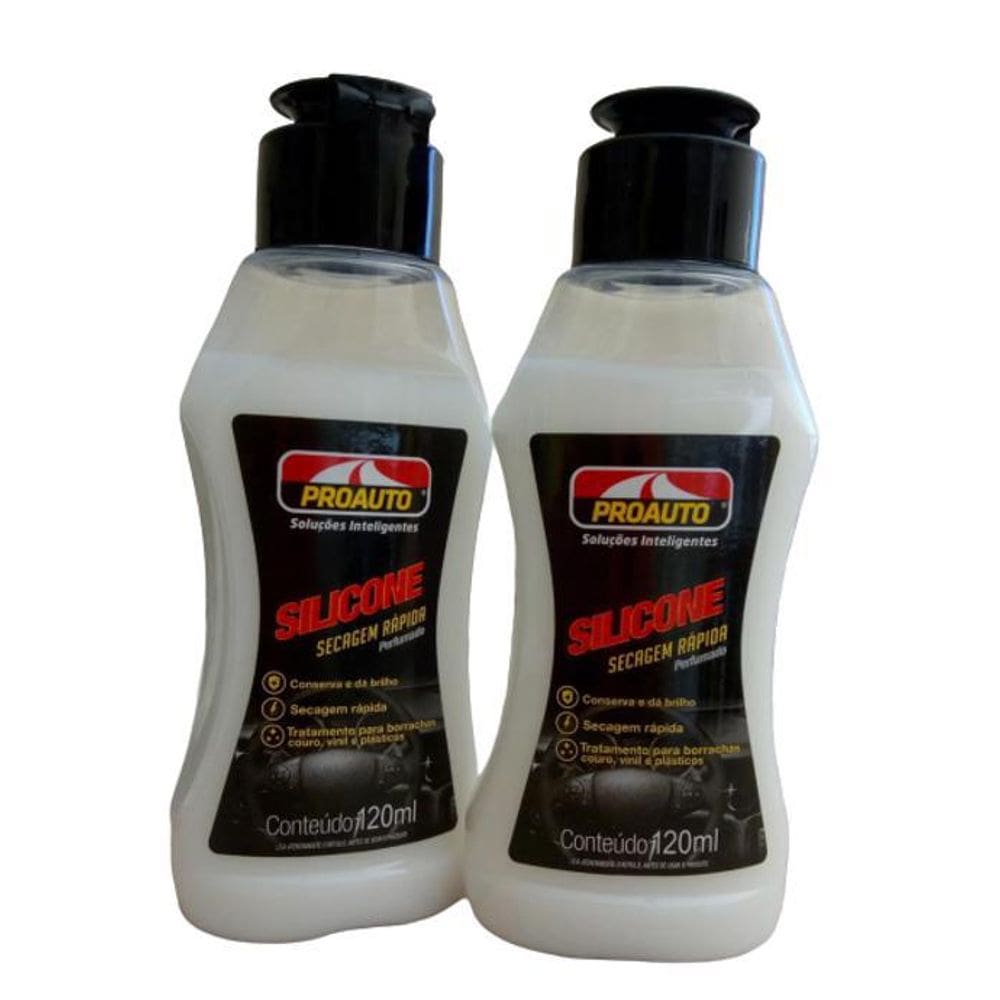 Kit De Silicone Secagem Rápida Perfumado 2 Unidades Proauto