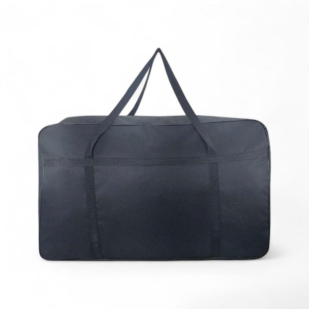 2 Sacolao Bolsa Compra Nylon600 Paraguai 76X48X28Cm Zíper
