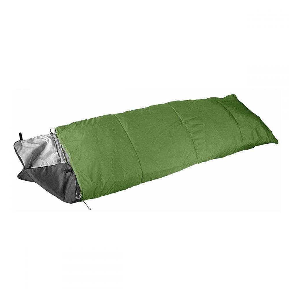 0100 - Saco De Dormir Pluma Adulto - Verde