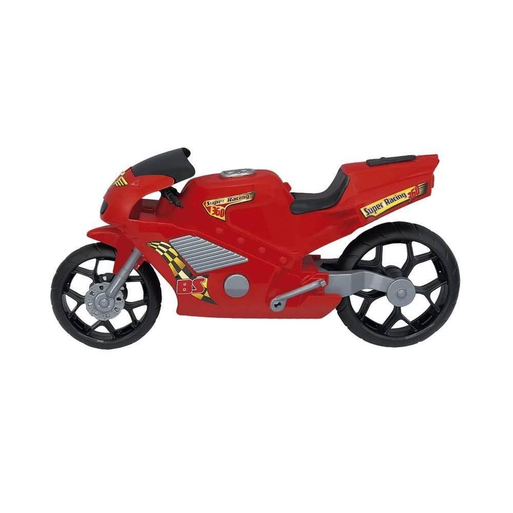 Super Moto 360 Vermelha Brinquedo Esportivo Infantil 39Cm