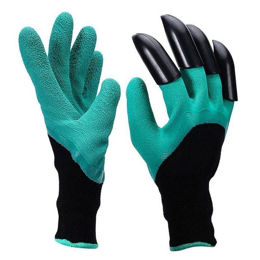 Luvas Plantar Cavar Jardim Jardinagem Garden Genie Gloves
