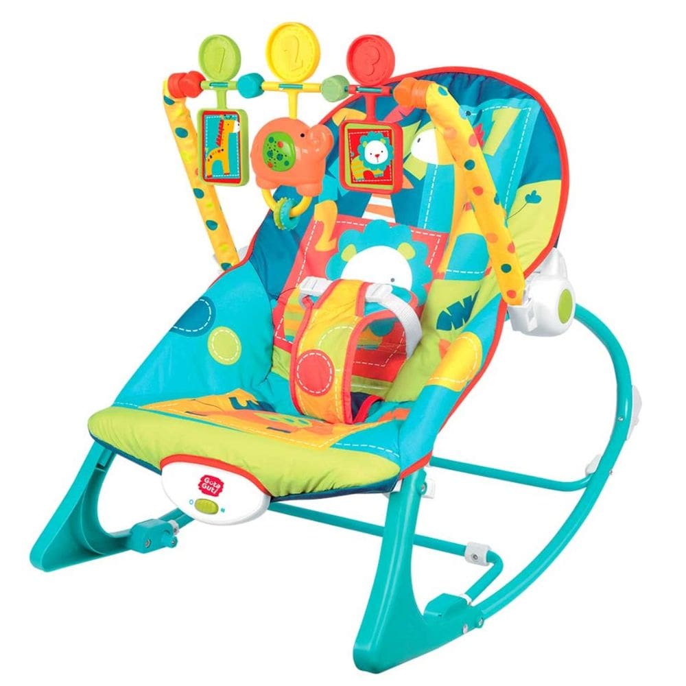 Cadeira Baby Guta Guti Com Móbile Bebê Até 18kg Azul Dm6837