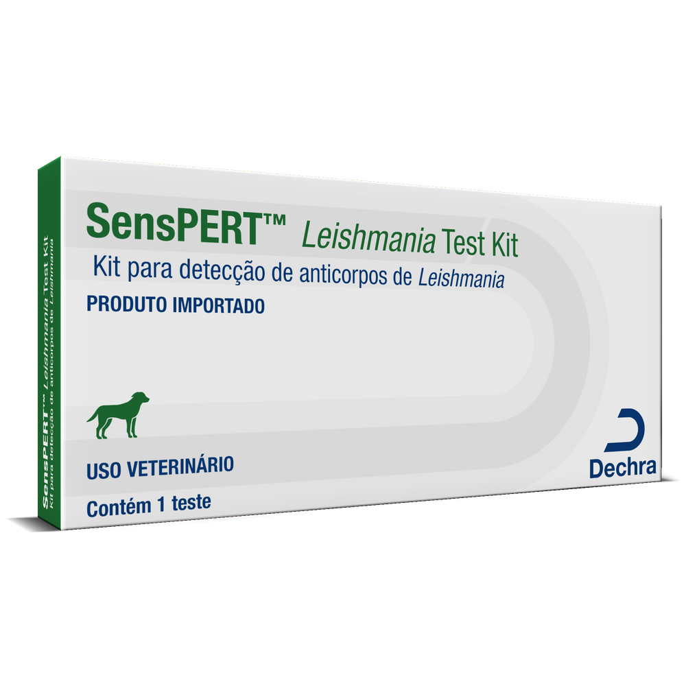 Teste Rápido Senspert Leishmaniose 1un para Cães - Dechra