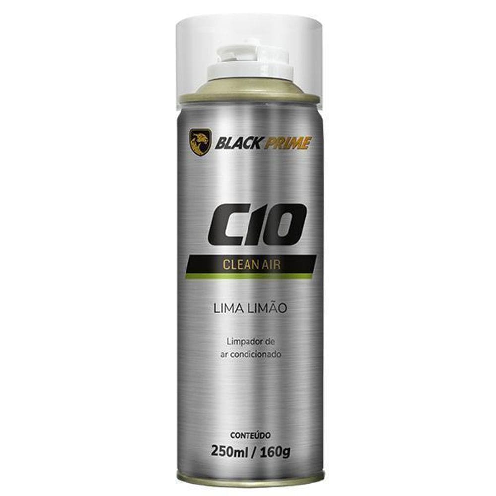 Limpa Ar C10 Lima Limão Black Prime 250Ml