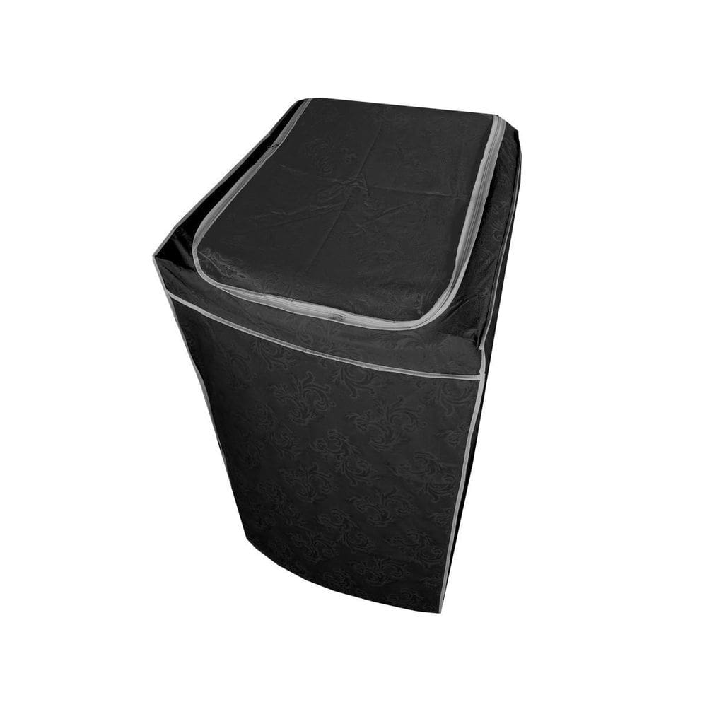 Capa De Maquina De Lavar 11Kg Preta