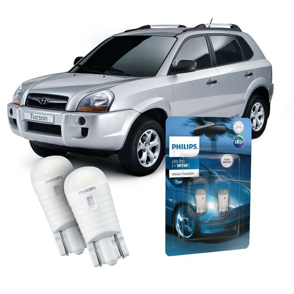 Par Lâmpada Led Farolete Tucson Philips Ultinon
