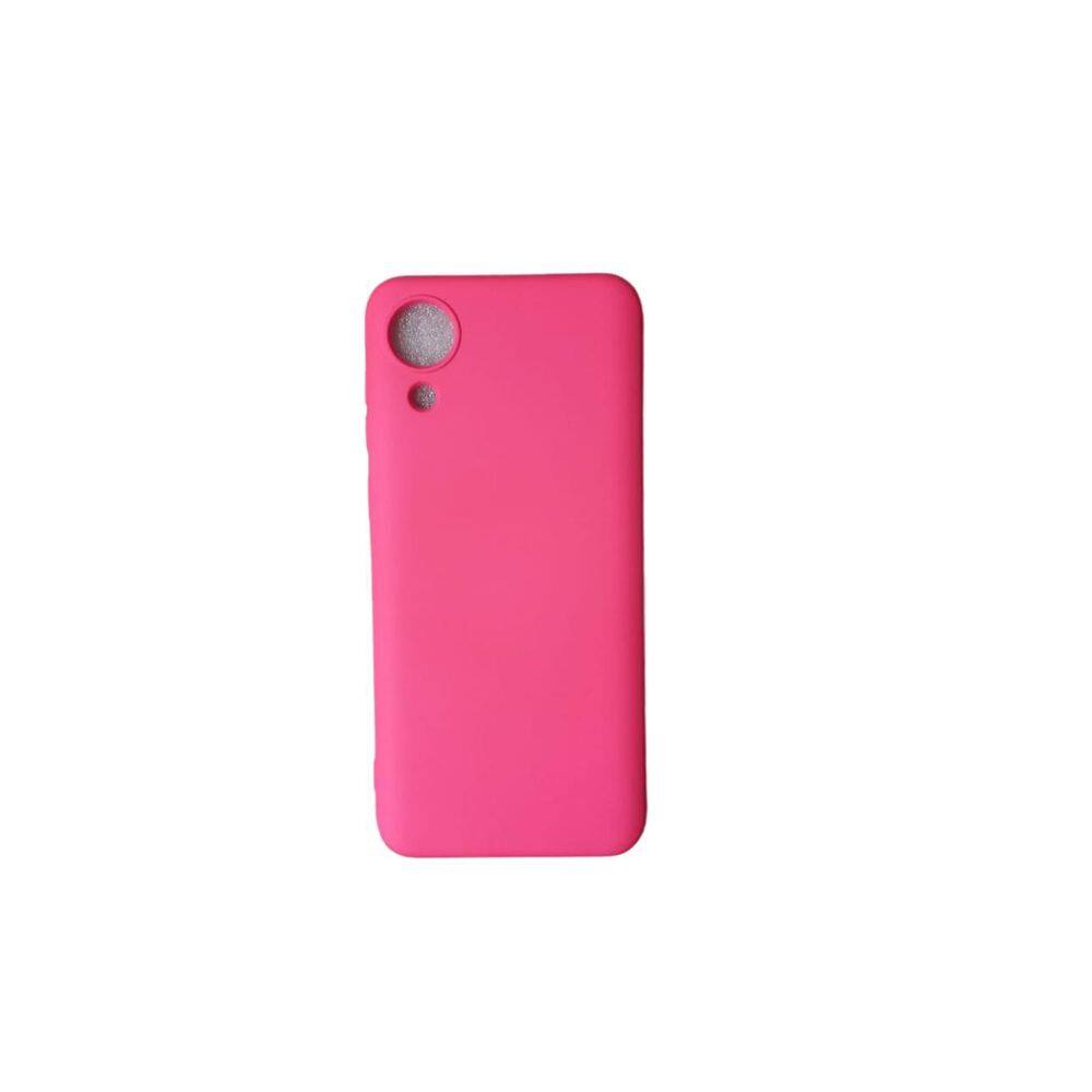 Capa Samsung A04 Core + Película Hidrogel Pink