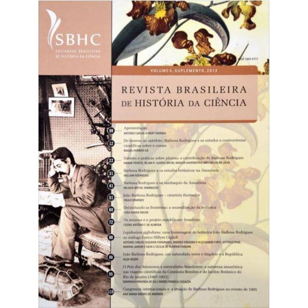 Revista Brasileira De História Da Ciência