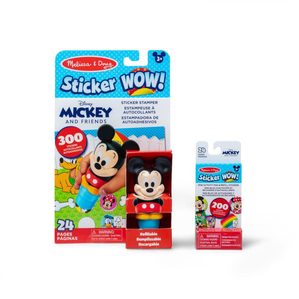Adesivo Wow! ™ Pacote Disney Mickey Mouse Melissa e Doug