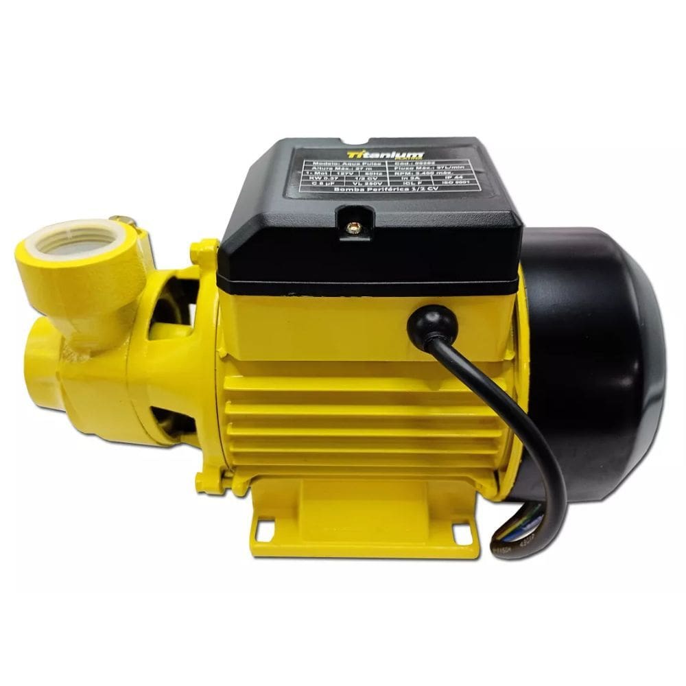 Bomba Periférica Aquapulse 1/2cv 27m 37l/min Titanium
