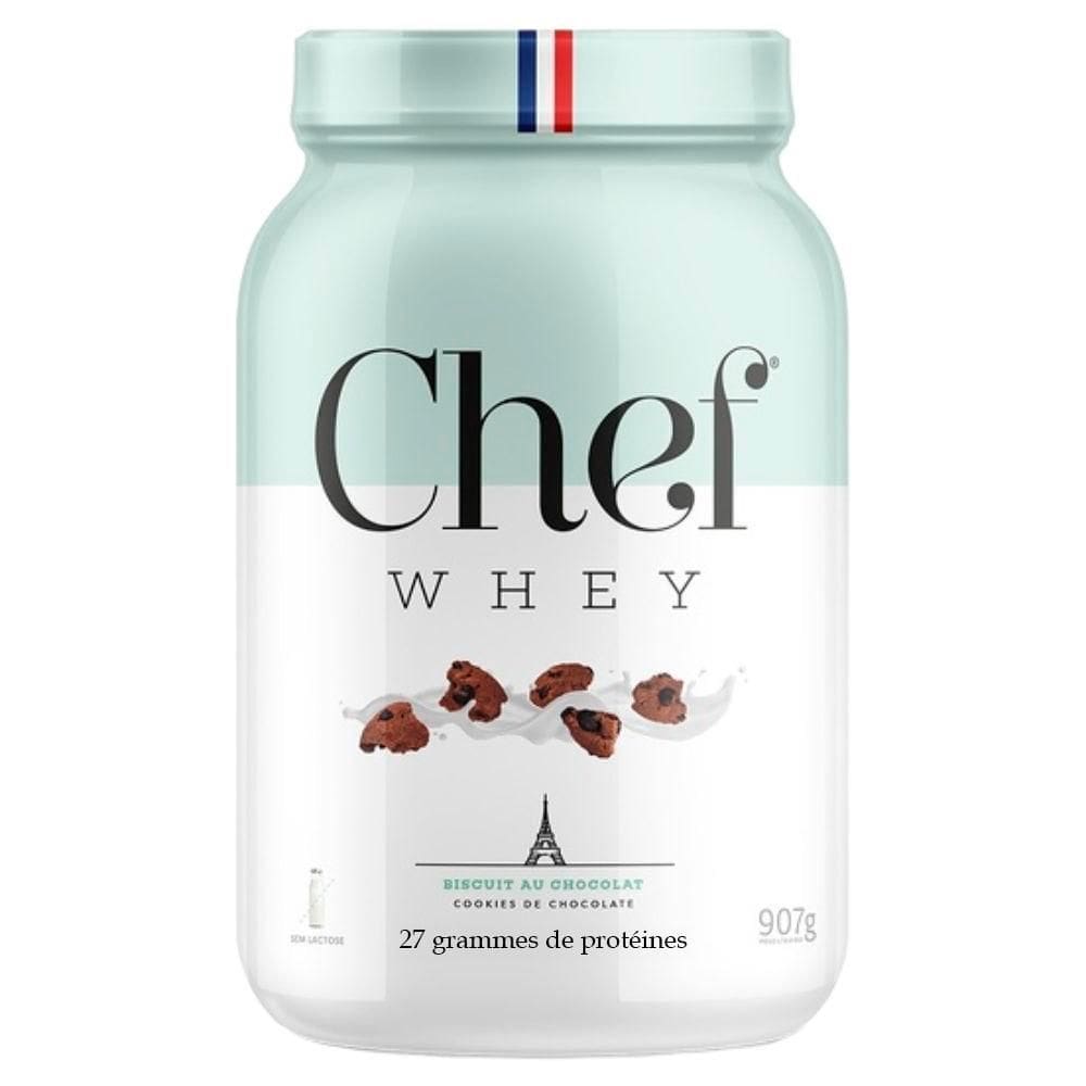 Whey Zero Lactose Mais Proteina Cookies 907G - Chef Whey