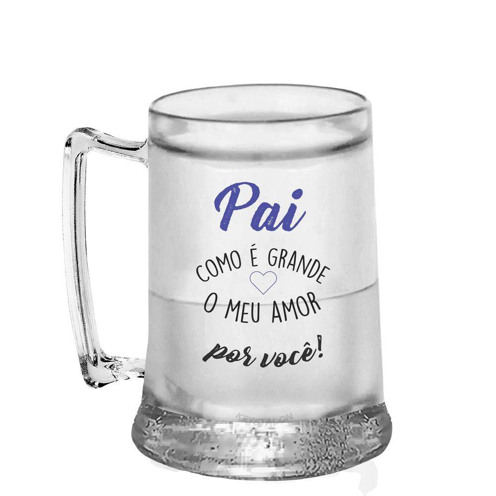 Caneca Gel Personalizada Criativa Dia Dos Pais Amor Por Você