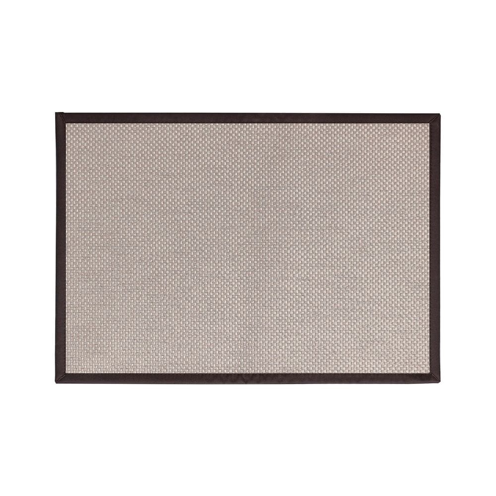 Tapete Piquet Impermeável e Antiderrapante 50x70cm Jolitex - Marrom