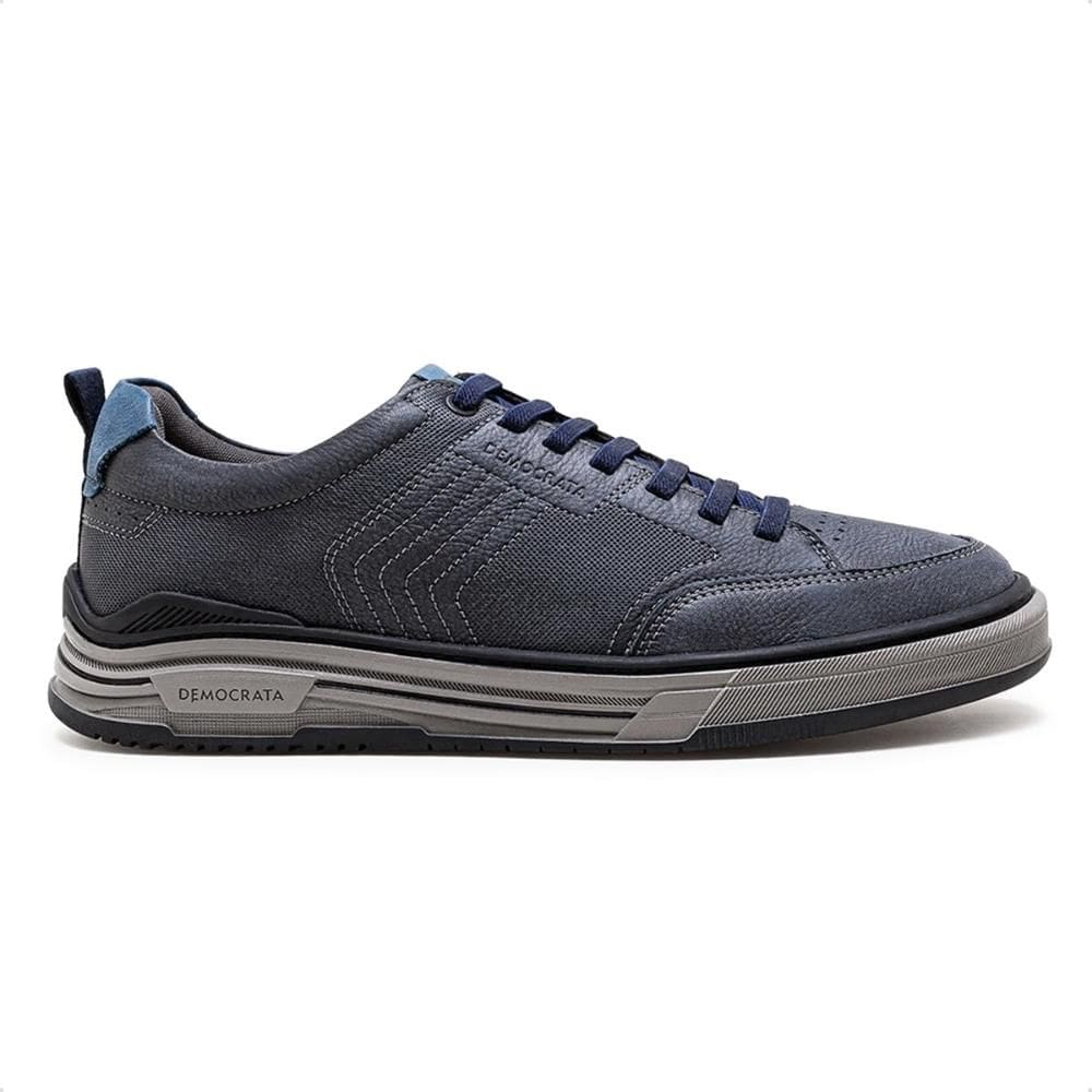 Tênis de Couro Democrata Masculino Dylan 640101