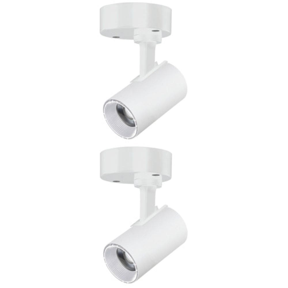 2 Spot Direcionável Sobrepor 12w Branco Bivolt 6500k Foxlux