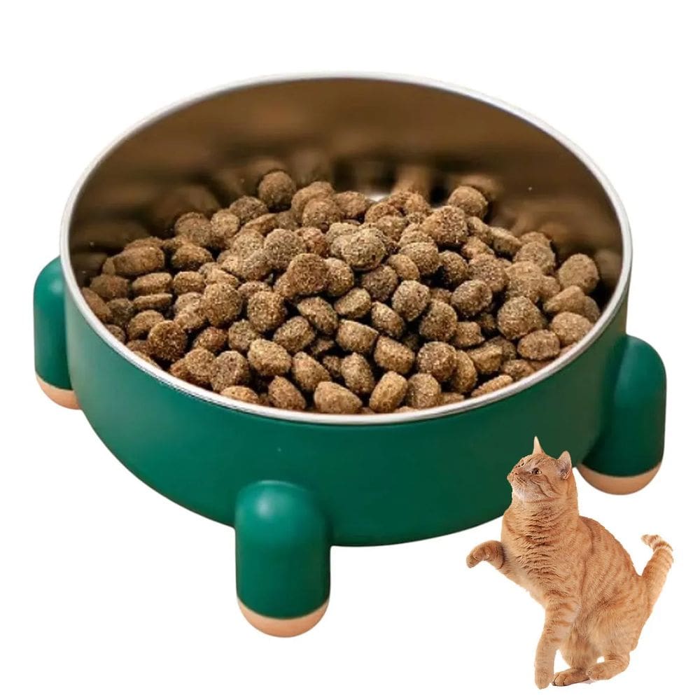 Comedouro Elevado Gato Cachorro Cao Animal de Estimaçao Raçao Tigela Removivel