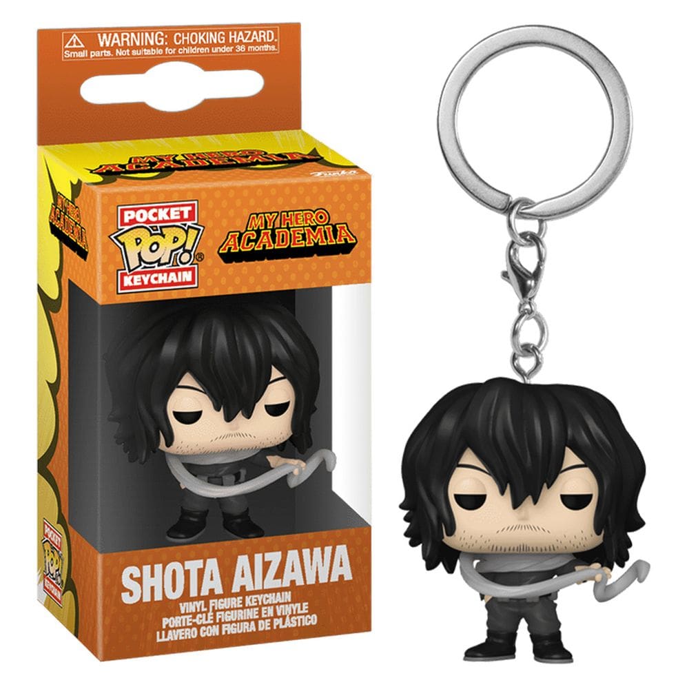 Chaveiro Funko Pop Keychain My Hero Academia - Shota Aizawa