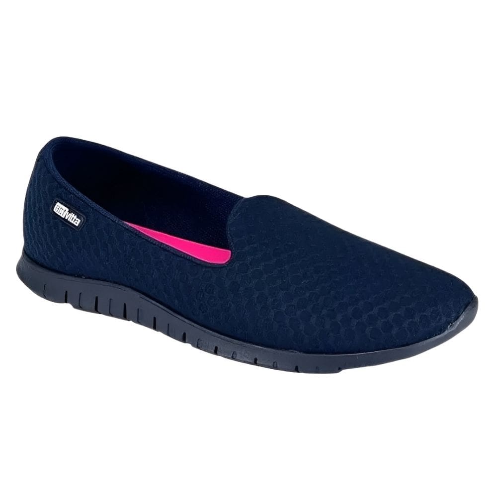 Tênis Actvitta Feminino Lycra Calce Fácil  Marinho