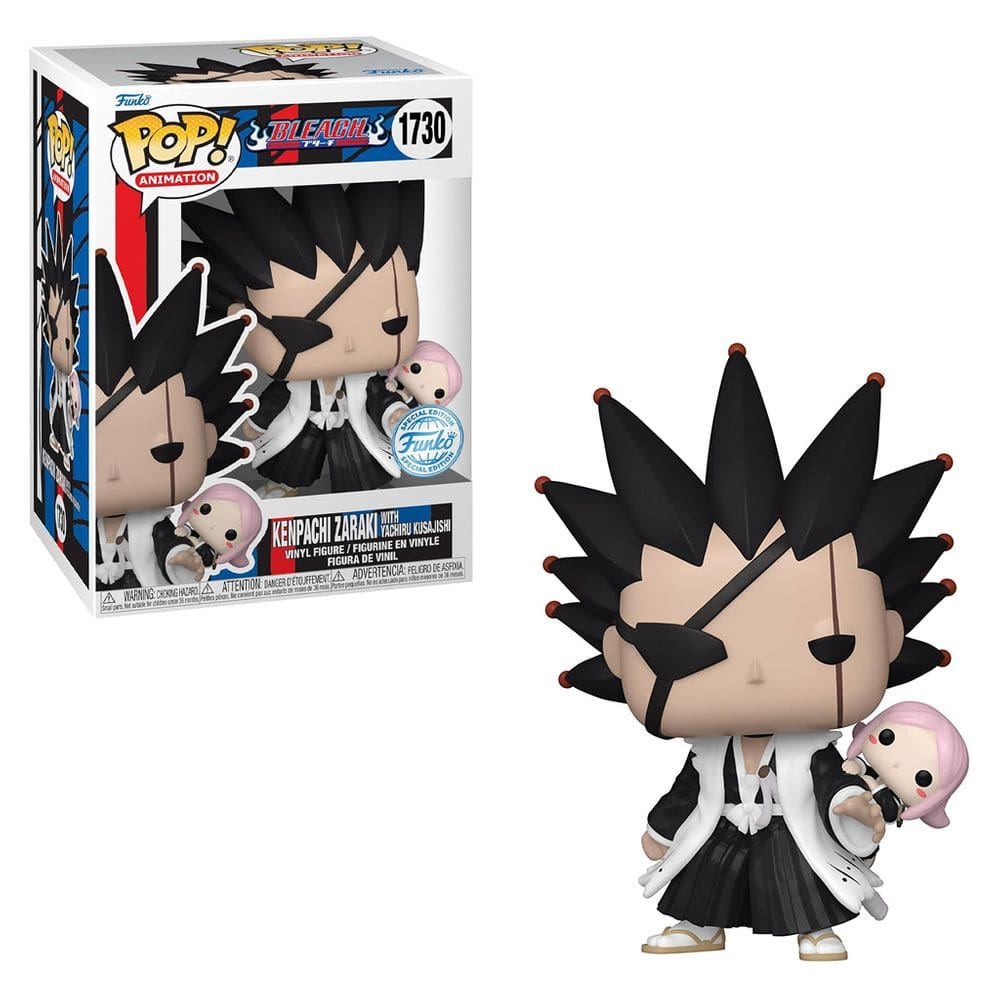 Funko Pop Anime Bleach Ex Kenpachi Zaraki With Yachiru #1730