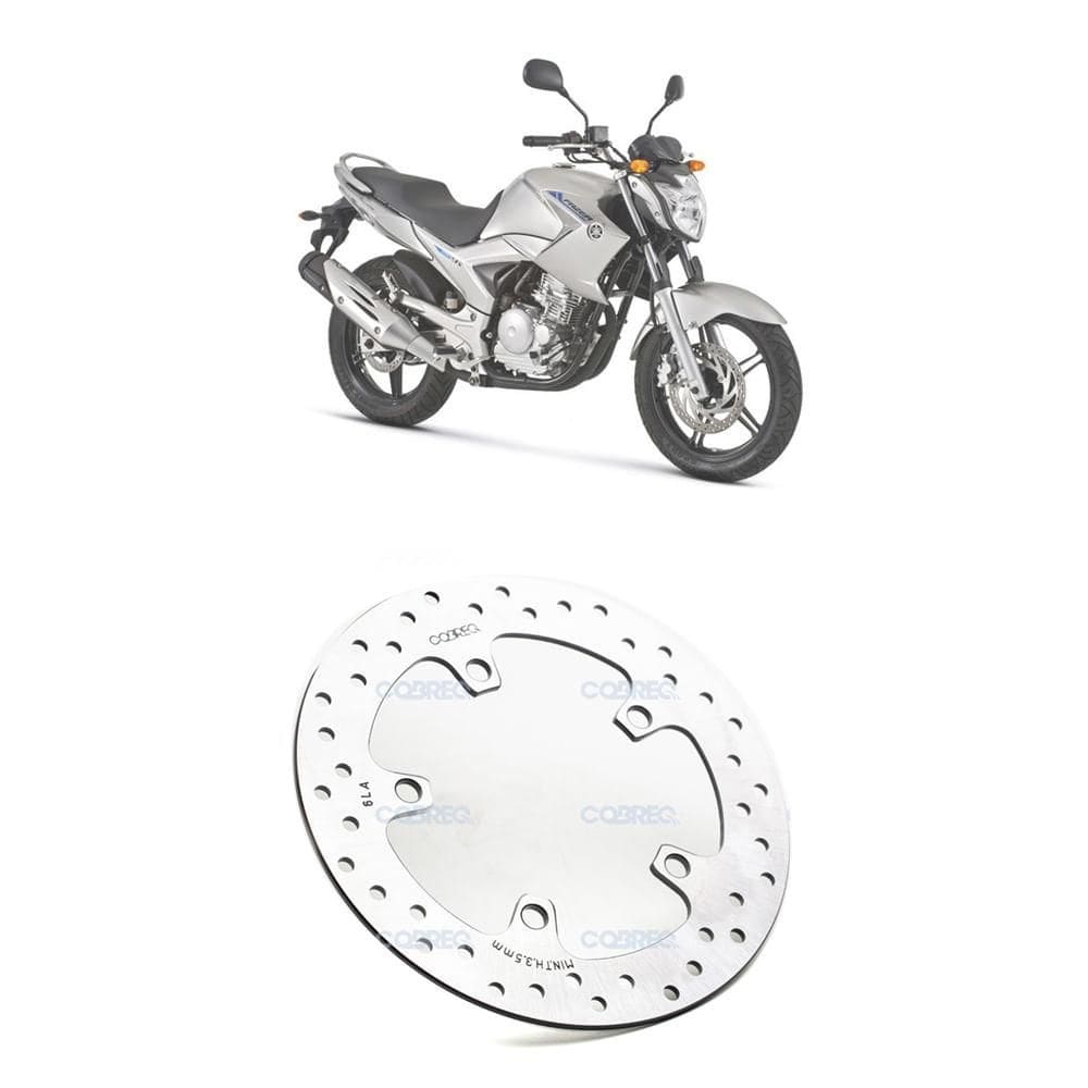 Disco Freio Traseiro Cobreq YS 250 Fazer 0006 DIS UN