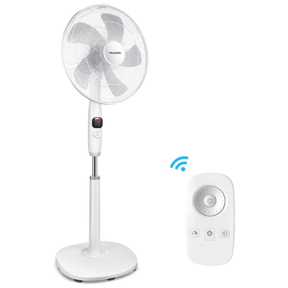 PELONIS PFS40D8AWW Ventilador de Torre 3 Velocidades, c, Temporizador de Desligamento Automático, Silencioso, 110V, Branco