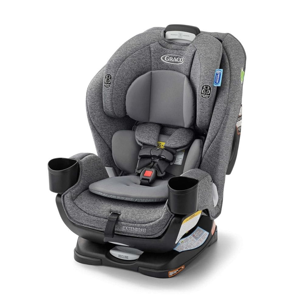 Cadeira de Bebê Conversível Graco Extend2Fit, Reclinável e com Painel de Extensão Ajustável para Mais Espaço para as Pernas, Modelo Cullen