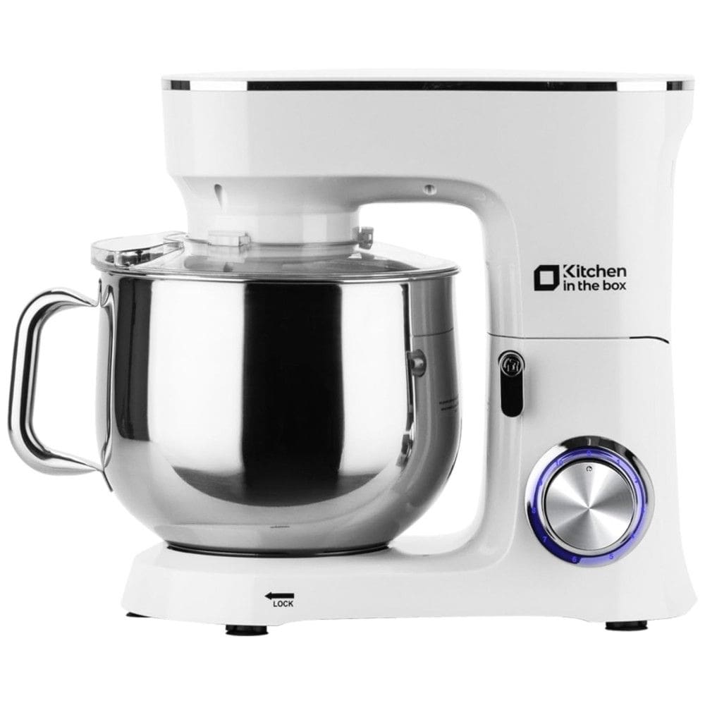 Batedeira Kitchen in the Box, 900W 8,5 Litros Elétrica de Cozinha, 10 Velocidades com Capacidade Grande inclinável com Gancho para Massa,