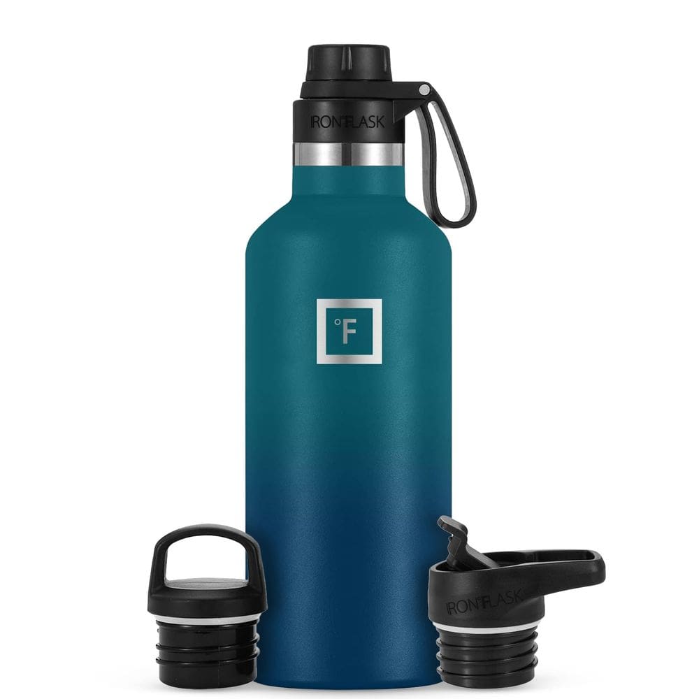 Garrafa de água IRON °FLASK Camping Hiking 950ml Dark Night