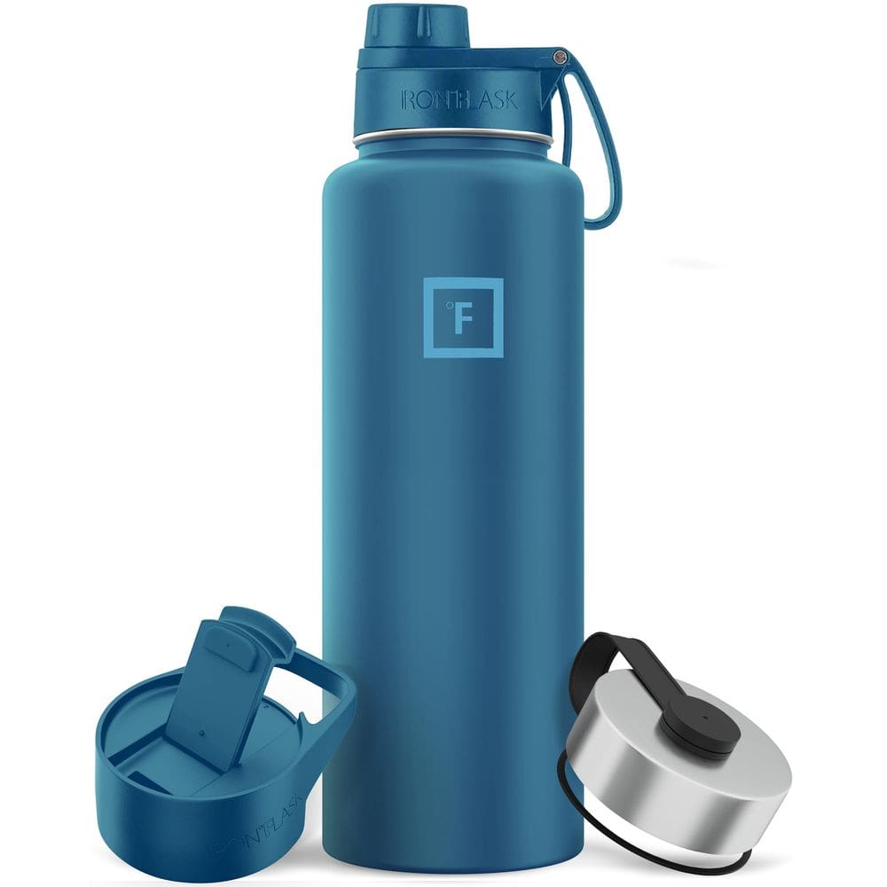 Frasco de hidratação IRON °FLASK Camping & Hiking 1,2 L Deep Teal