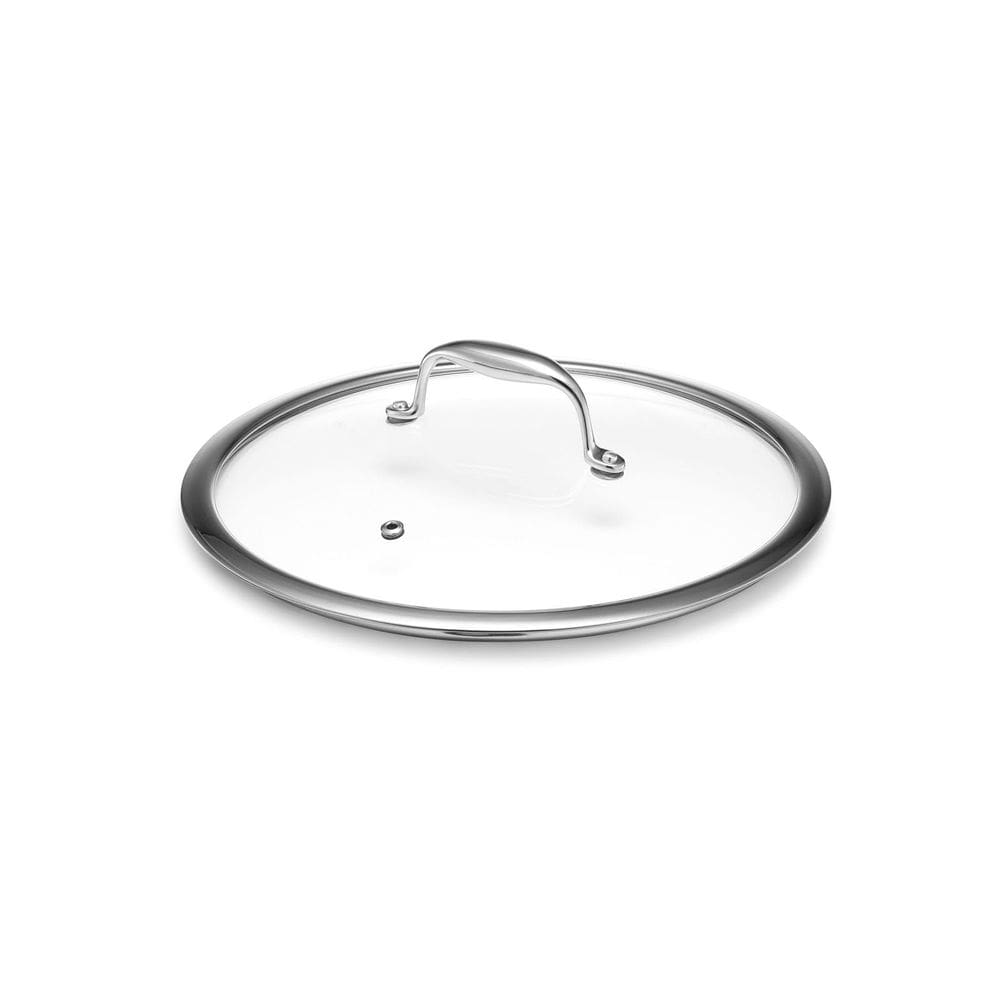 Tampa de vidro temperado Hexclad de 10 cm com ventilação a vapor, lavável na máquina de lavar louça