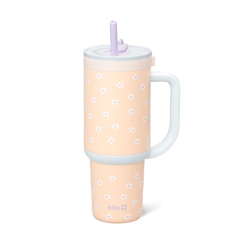 Copo Ello Oasis 900 ml com alça e canudo retrátil