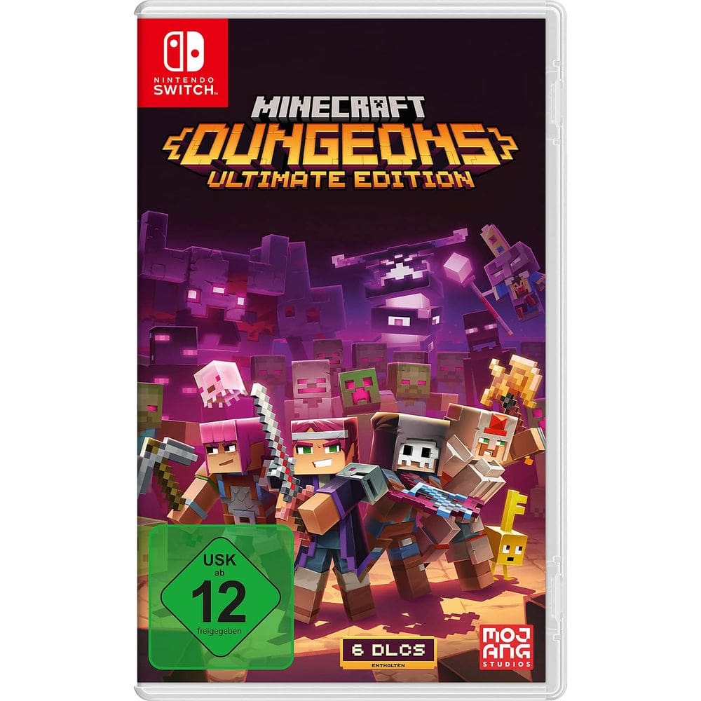 Jogo eletrônico Nintendo Switch Minecraft Dungeons Ultimate Ed