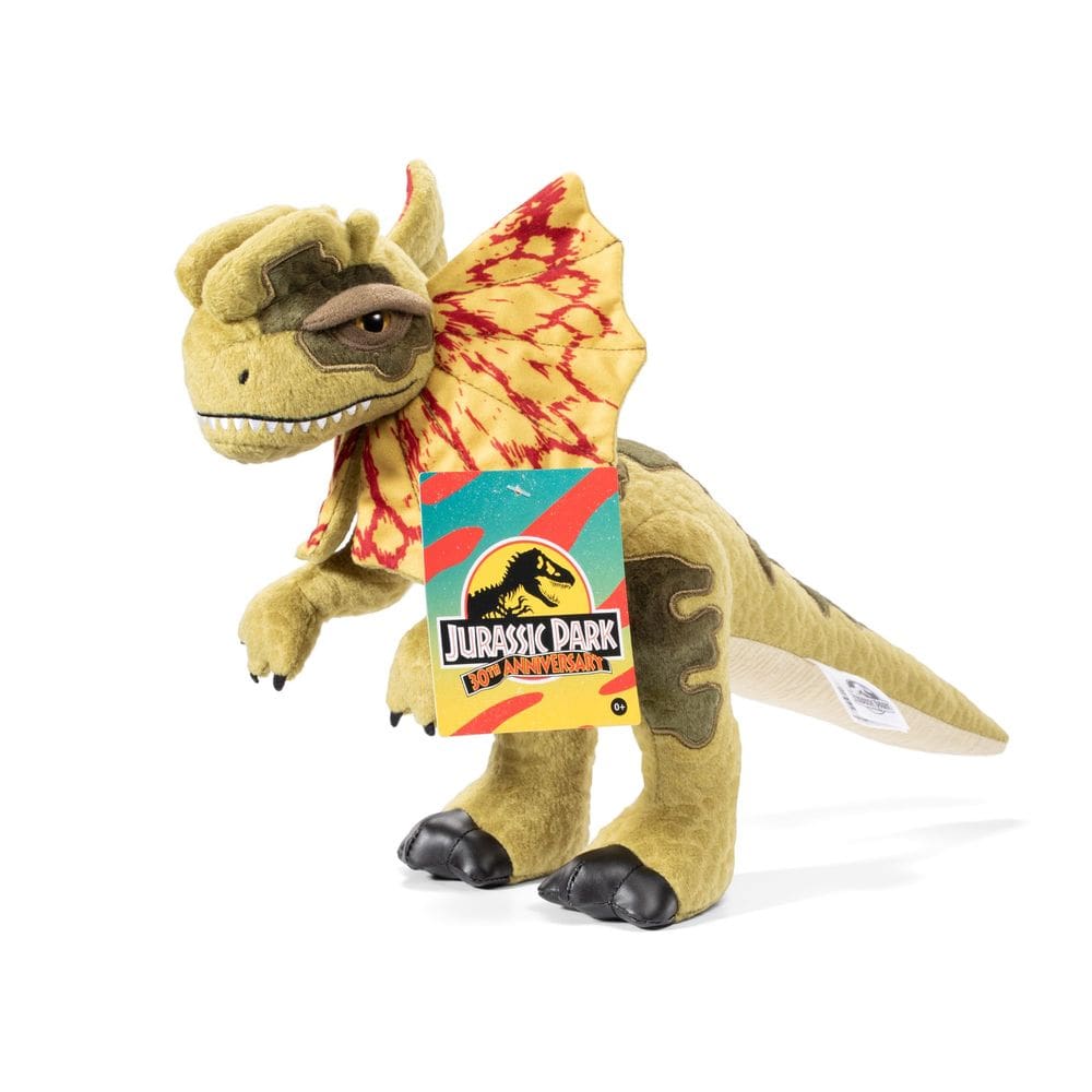 Colecionador de pelúcia Dilophosaurus Jurassic Park 25 cm The Noble