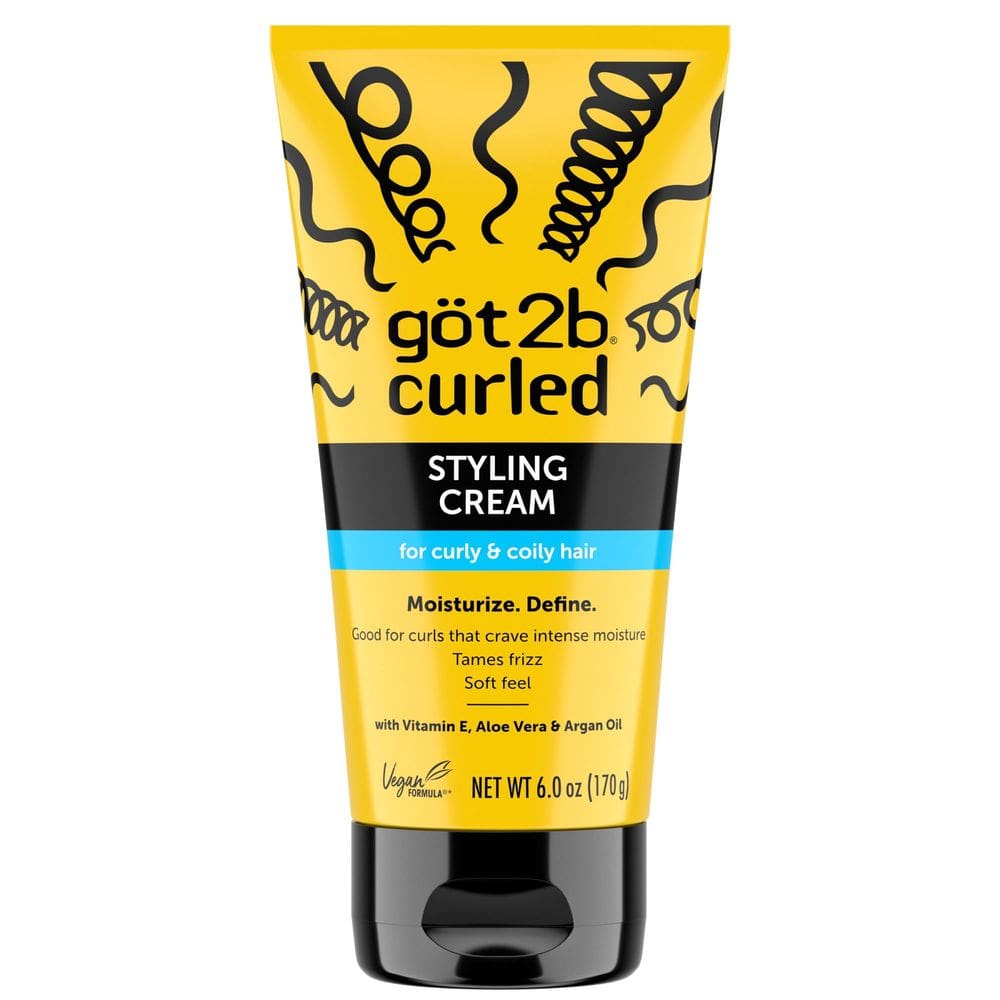 Creme modelador Got2B Curled 177mL para cabelos cacheados tipo 3-4