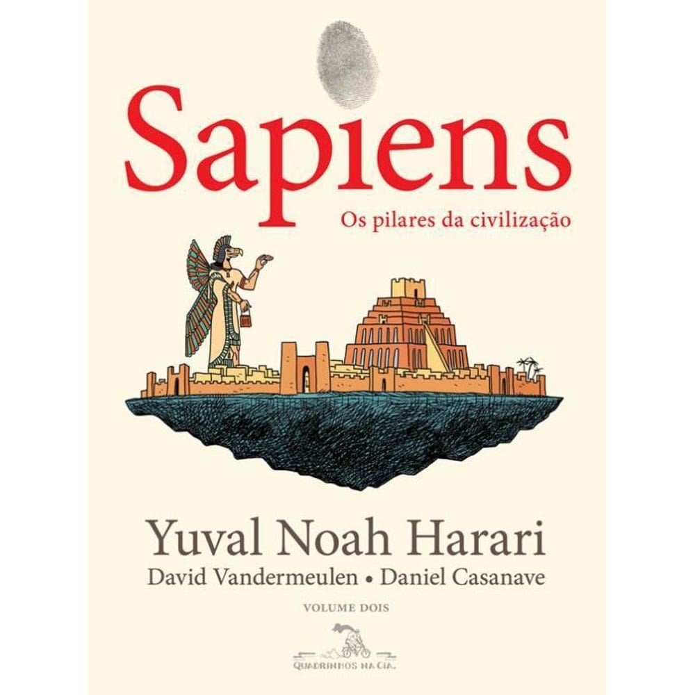 Livro Sapiens Edição Em Quadrinhos : Os Pilares Civilização