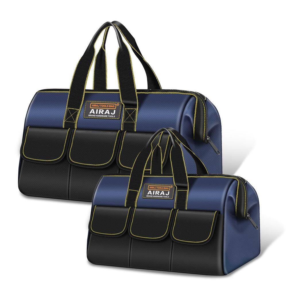 Conjunto de bolsas de ferramentas AIRAJ 18 e 14 Bolsa de armazenamento de ferramentas portátil x2