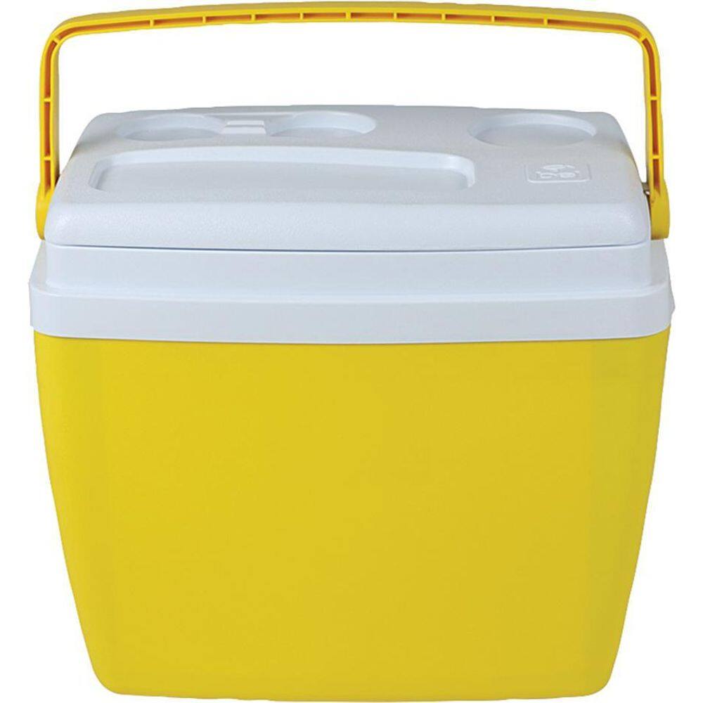 Caixa Térmica 34L Bel Amarela Manga